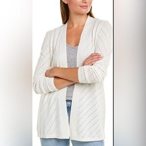 Vince Camuto White Cardigan